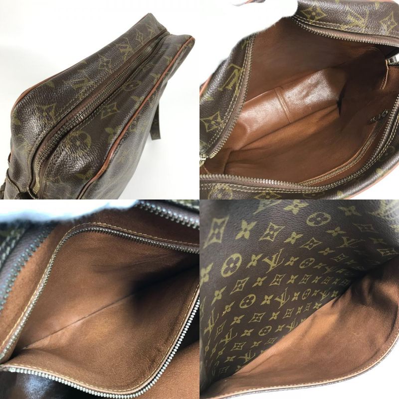 Louis Vuitton Shoulder Bag Malso M40264 Monogram Canvas Brown