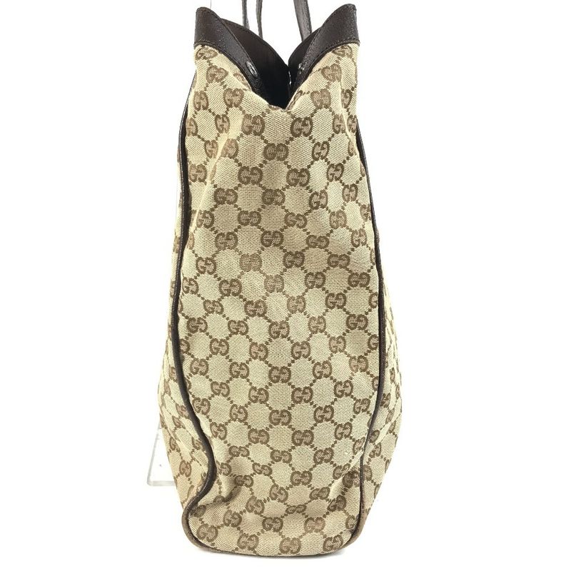 Gucci Shoulder Bag GG Logo 152601 GG Canvas/leather Beige