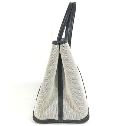 Hermes Tote Bag Garden Party PM Garden Party PM Toile Ash Black