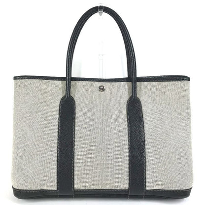 Hermes Tote Bag Garden Party PM Garden Party PM Toile Ash Black