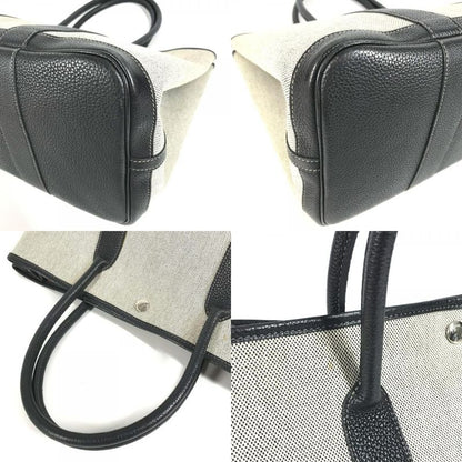 Hermes Tote Bag Garden Party PM Garden Party PM Toile Ash Black