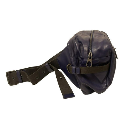 Bottega Veneta Intrecciato Purple Leather Waist Pouch