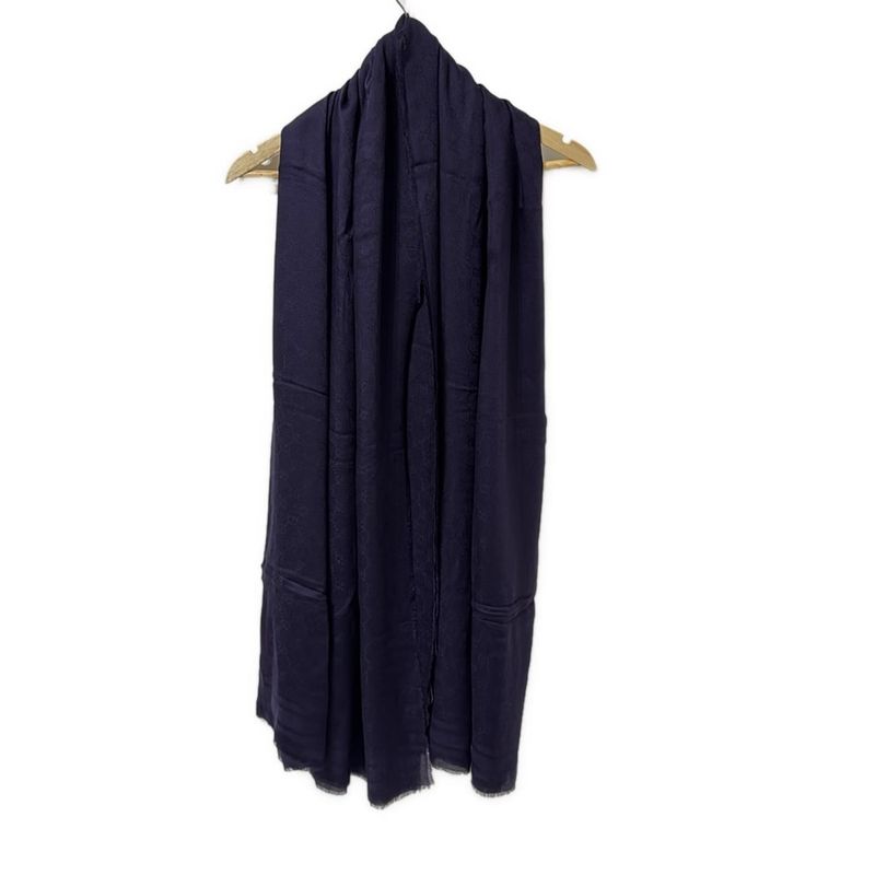 Gucci Stole (shawl) - Purple GG Pattern Cashmere