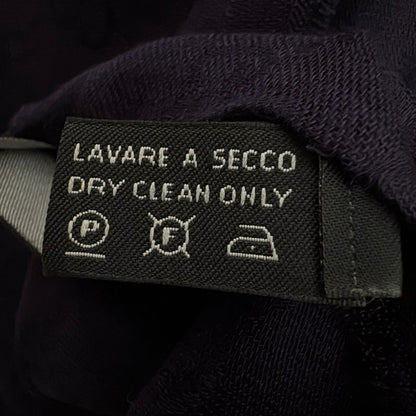 Gucci Stole (shawl) - Purple GG Pattern Cashmere