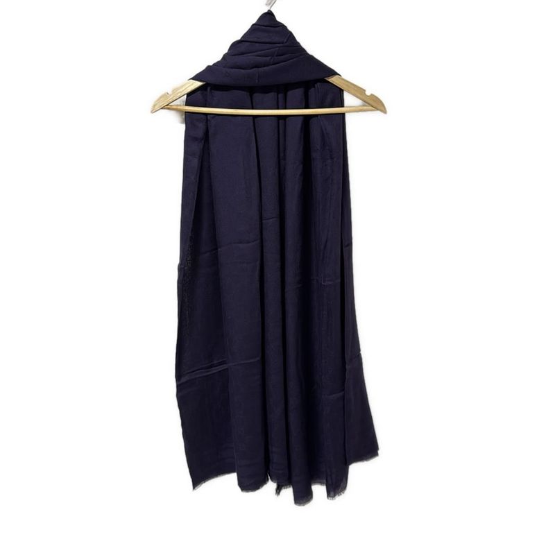 Gucci Stole (shawl) - Purple GG Pattern Cashmere