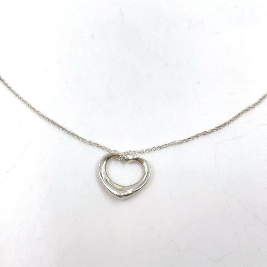 Tiffany & Co Open Heart Ag925 Silver Necklace