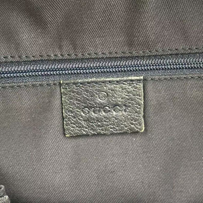 Gucci Sherry Line GG Canvas Leather X Canvas Multicolor Handbag Silver 145759