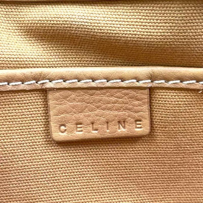 Celine Boogie Bag Leather Light Brown Handbag Gold Gaso/46