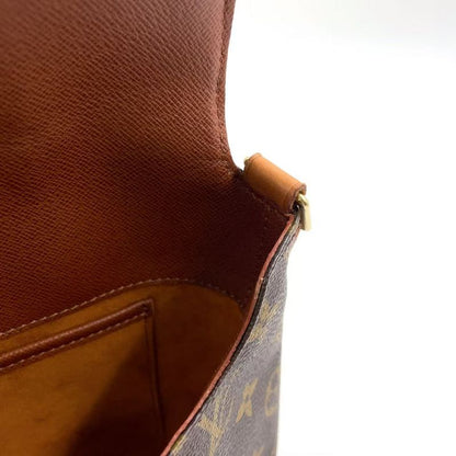 Louis Vuitton Musette Tango Short Strap Monogram Leather × PVC Brown Shoulder
