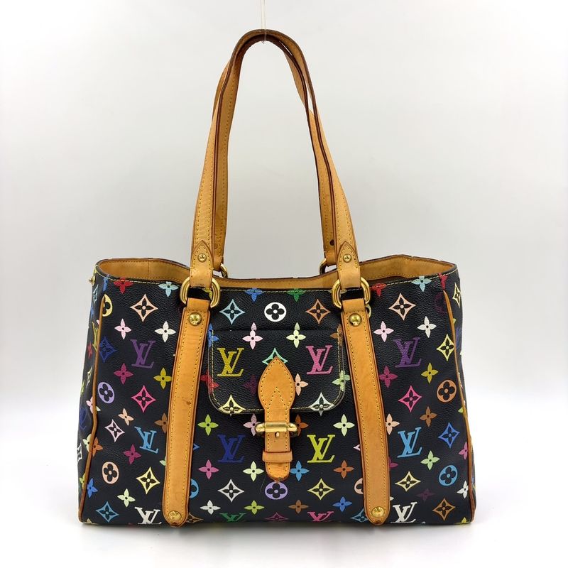 Louis Vuitton Aurelia MM Monogram Multicolor Monogram Multicolor Noir Black