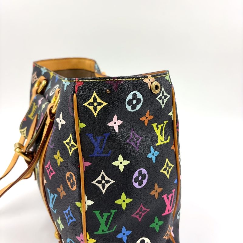 Louis Vuitton Aurelia MM Monogram Multicolor Monogram Multicolor Noir Black
