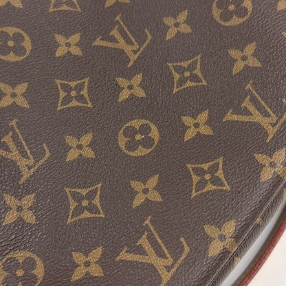 Louis Vuitton Mabillon Monogram Leather × PVC Brown Shoulder Bag Gold M41679