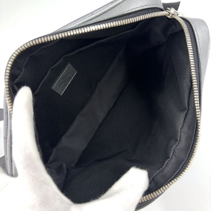 Louis Vuitton Outdoor Messenger Coated Canvas And Calf Silver Shoulder Bag