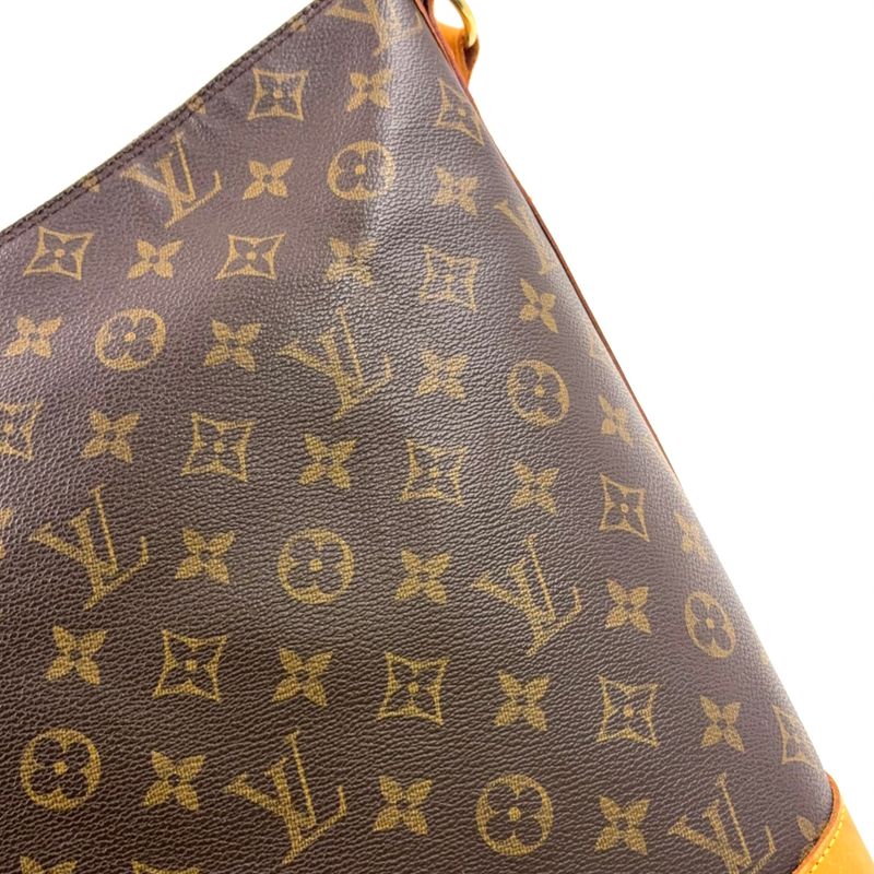 Louis Vuitton Amfersley Vanity Star Monogram Leather X PVC Brown Shoulder Bag