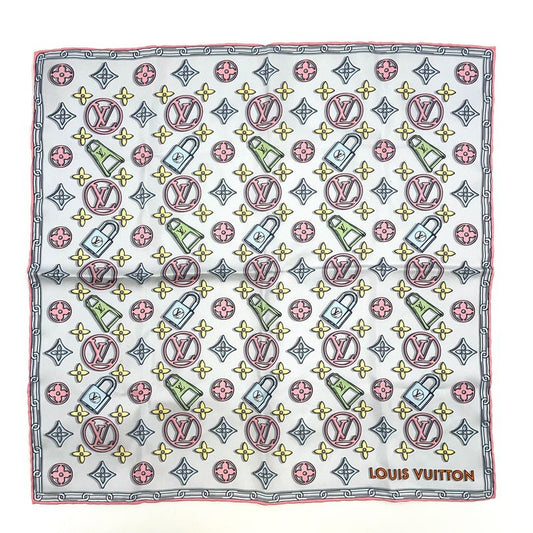 Louis Vuitton Carre 45 Monogram Silk Multicolor Scarf M77673