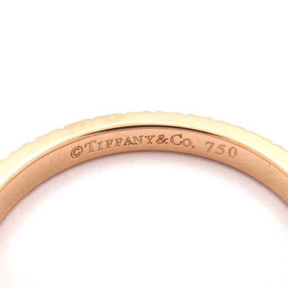 Tiffany & Co Ring Identical Novo Half Circle 18K Pink Gold X Diamonds