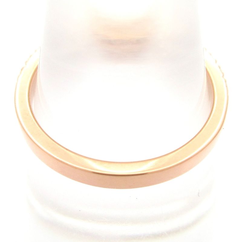Tiffany & Co Ring Identical Novo Half Circle 18K Pink Gold X Diamonds