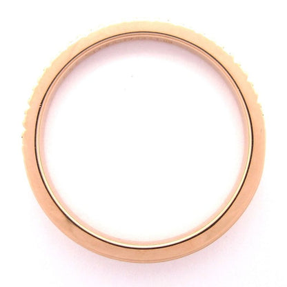 Tiffany & Co Ring Identical Novo Half Circle 18K Pink Gold X Diamonds