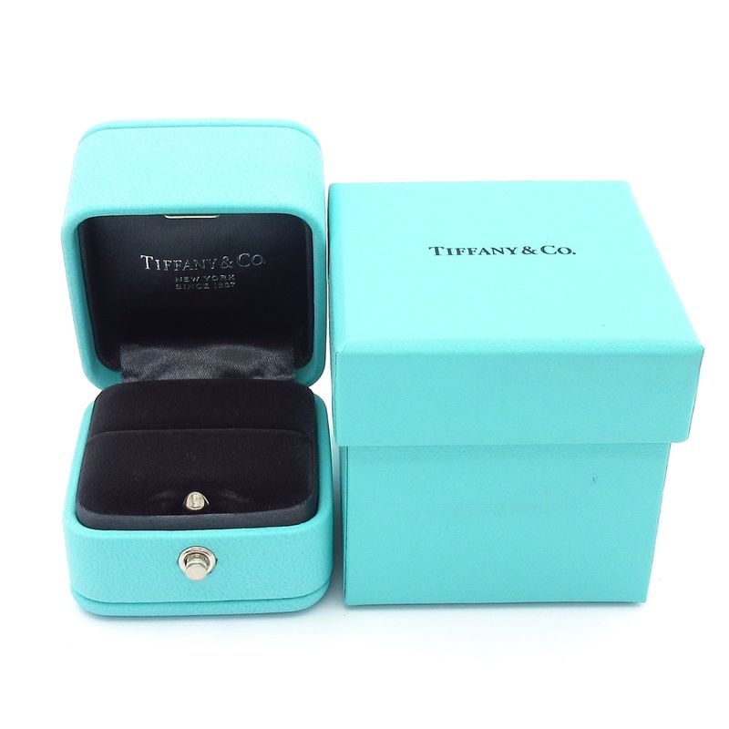 Tiffany & Co Ring Identical Novo Half Circle 18K Pink Gold X Diamonds