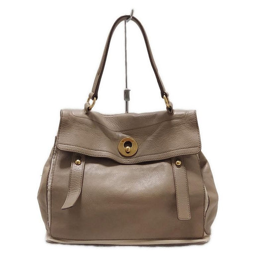 Yvessaint Laurent Handbag - 229680 Beige And Ivory Leather
