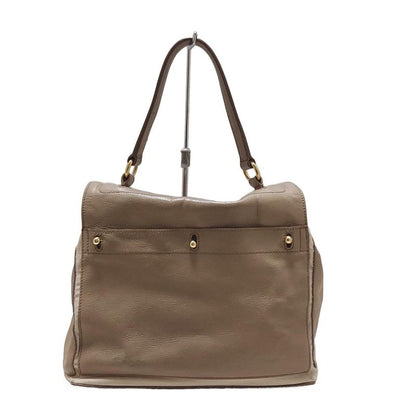Yvessaint Laurent Handbag - 229680 Beige And Ivory Leather