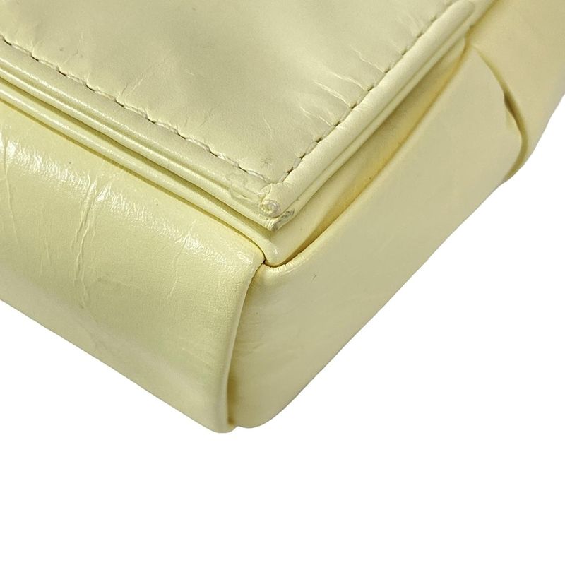 Bottega Veneta Shoulder Bag Mini Cassette Crossbody 666688 Vmay1 Lemon Wash