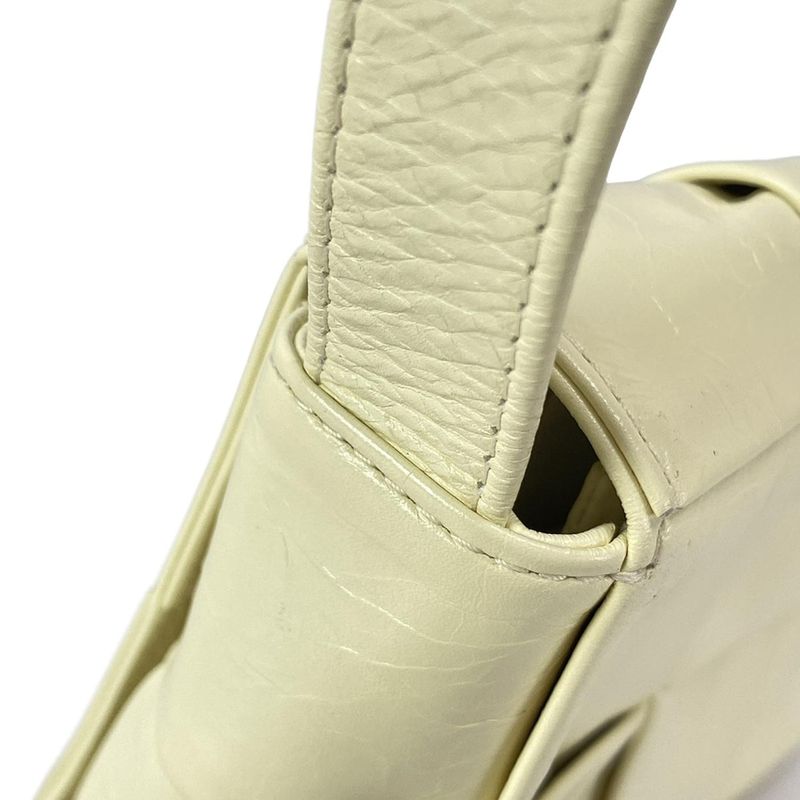 Bottega Veneta Shoulder Bag Mini Cassette Crossbody 666688 Vmay1 Lemon Wash