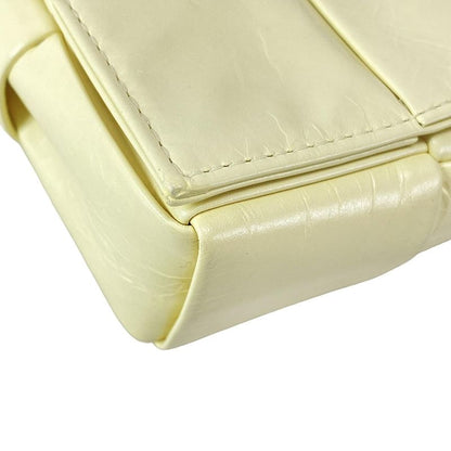 Bottega Veneta Shoulder Bag Mini Cassette Crossbody 666688 Vmay1 Lemon Wash