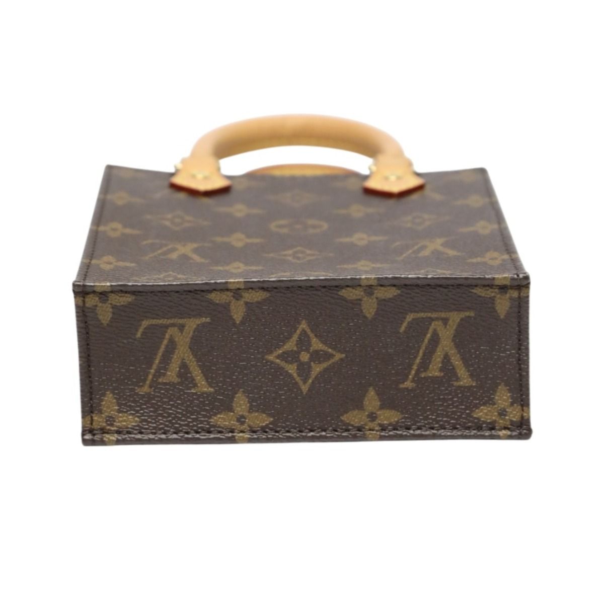 Louis Vuitton Monogram Shoulder Bag Petite Sac Plat