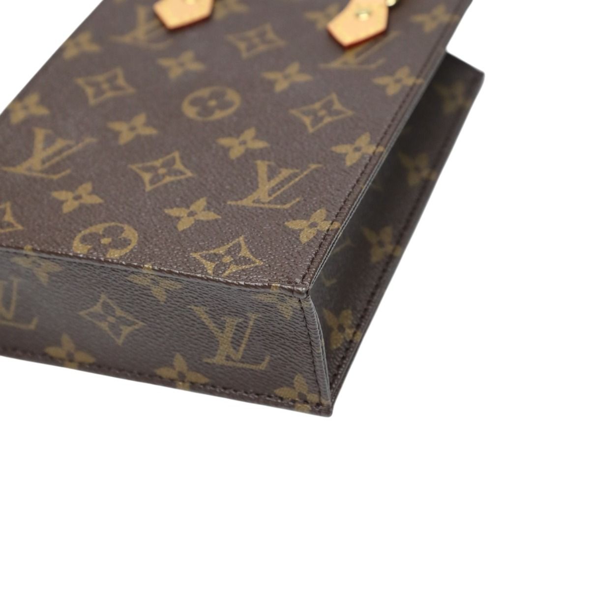 Louis Vuitton Monogram Shoulder Bag Petite Sac Plat