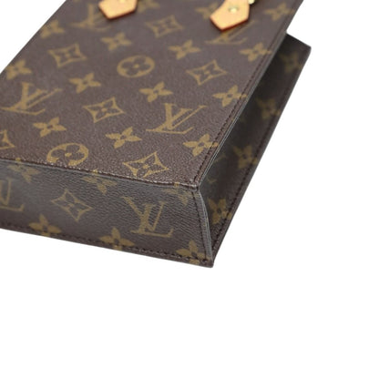 Louis Vuitton Monogram Shoulder Bag Petite Sac Plat
