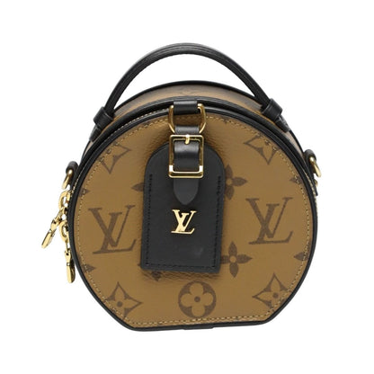 Louis Vuitton Monogram Reverse 2-way Bag Mini Bois Chapeau Shoulder