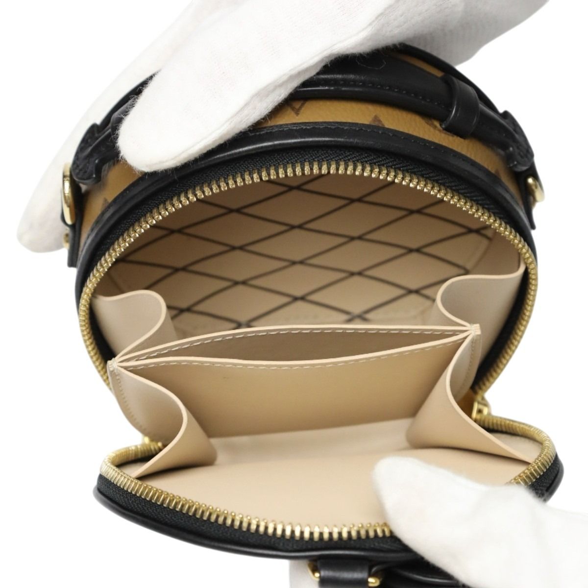 Louis Vuitton Monogram Reverse 2-way Bag Mini Bois Chapeau Shoulder