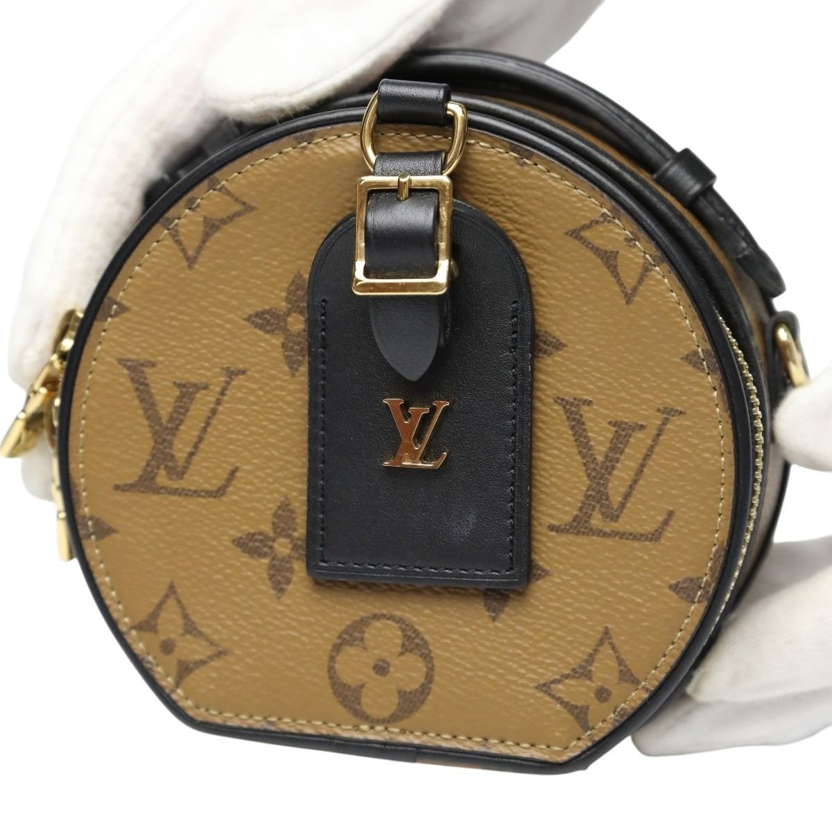 Louis Vuitton Monogram Reverse 2-way Bag Mini Bois Chapeau Shoulder