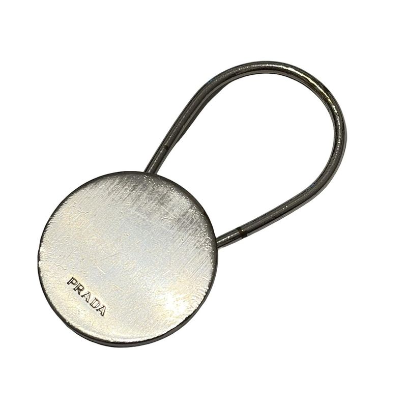 Prada Key Holder (charm ) - Silver
