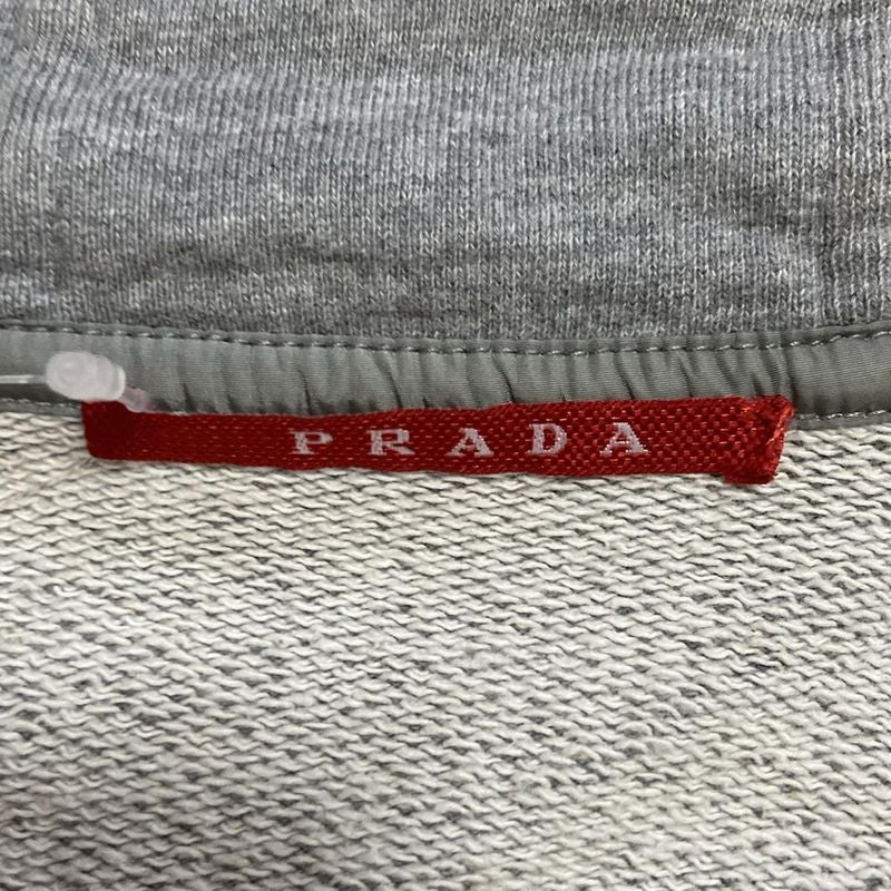 Prada Sport Hoodie Size XS Men - Light Gray Long Sleeves/zip Up