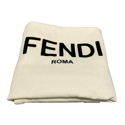 Fendi Backpack Sac Zucca Pattern 7vz042 Black X Beige X Multi Leather