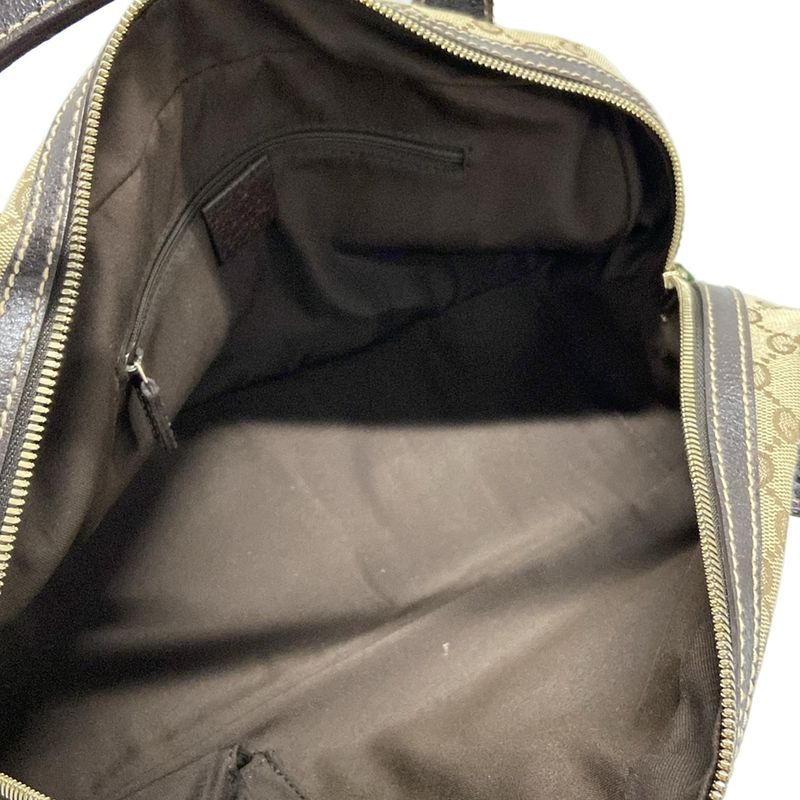 Gucci Shoulder Bag Princy GG Pattern Sherry (web) 161720 Beige Dark Brown And