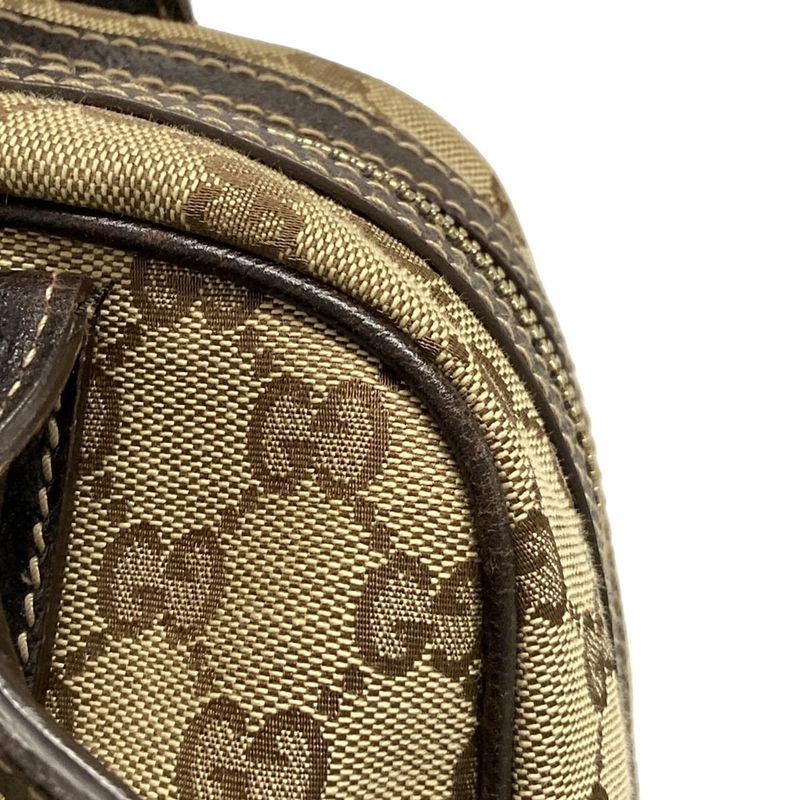 Gucci Shoulder Bag Princy GG Pattern Sherry (web) 161720 Beige Dark Brown And