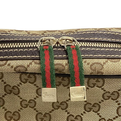 Gucci Shoulder Bag Princy GG Pattern Sherry (web) 161720 Beige Dark Brown And