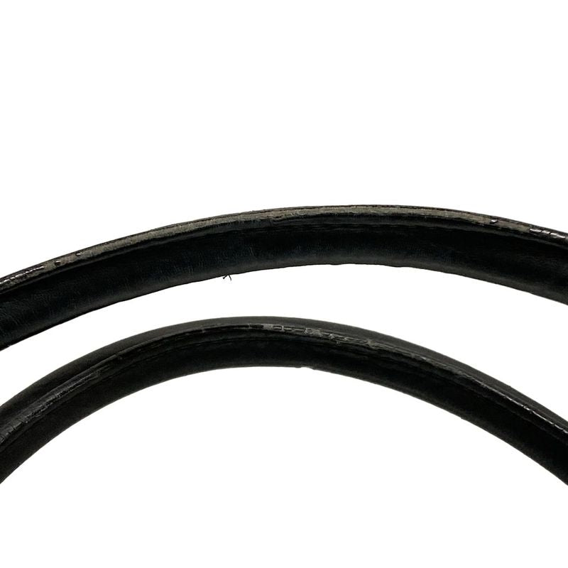 Dior/christian Dior Tote Bag Canage Stitch Black Leather