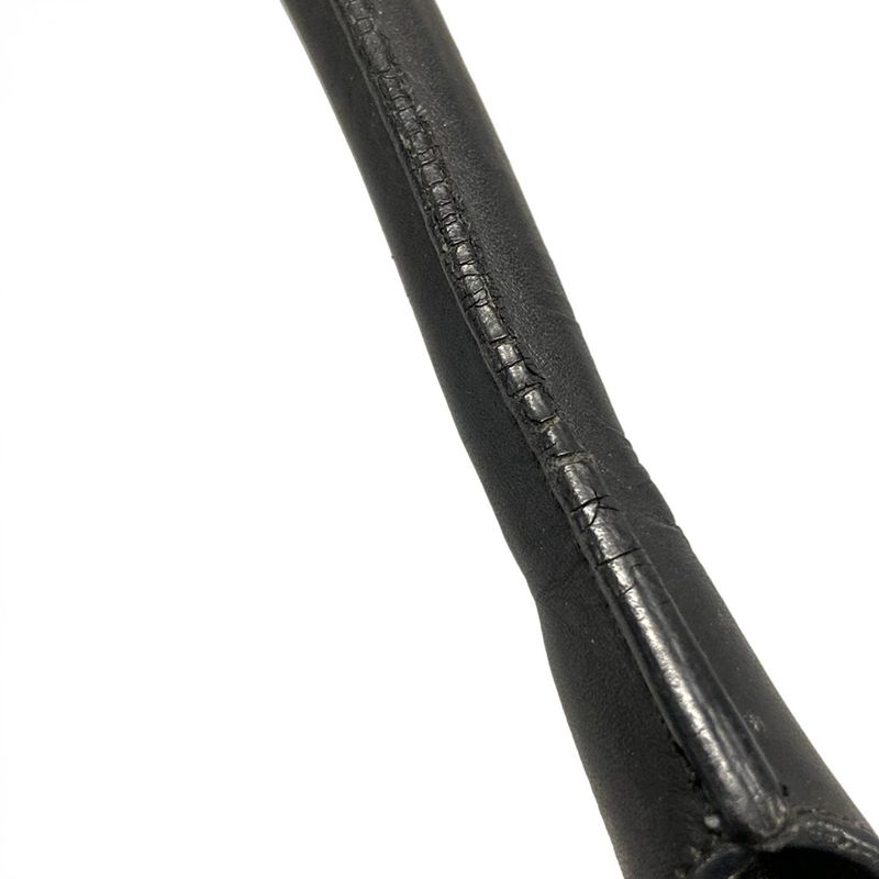 Dior/christian Dior Tote Bag Canage Stitch Black Leather