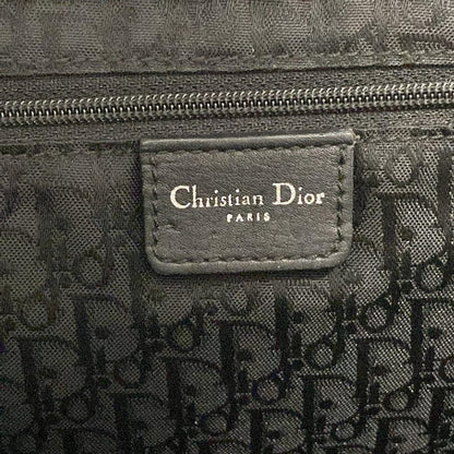 Dior/christian Dior Tote Bag Canage Stitch Black Leather