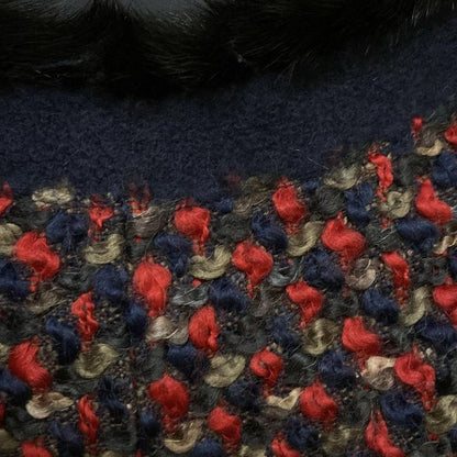 Prada Short Sleeved Cut And Sewn Size 38 S Women - Red X Navy X Multi