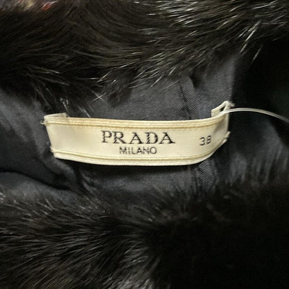 Prada Short Sleeved Cut And Sewn Size 38 S Women - Red X Navy X Multi