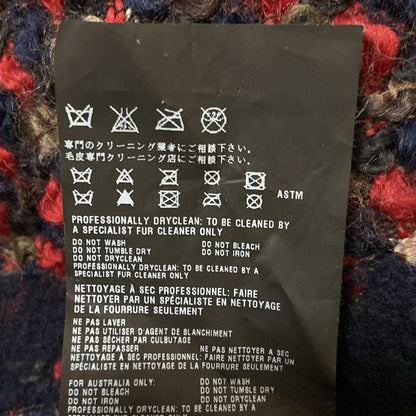 Prada Short Sleeved Cut And Sewn Size 38 S Women - Red X Navy X Multi