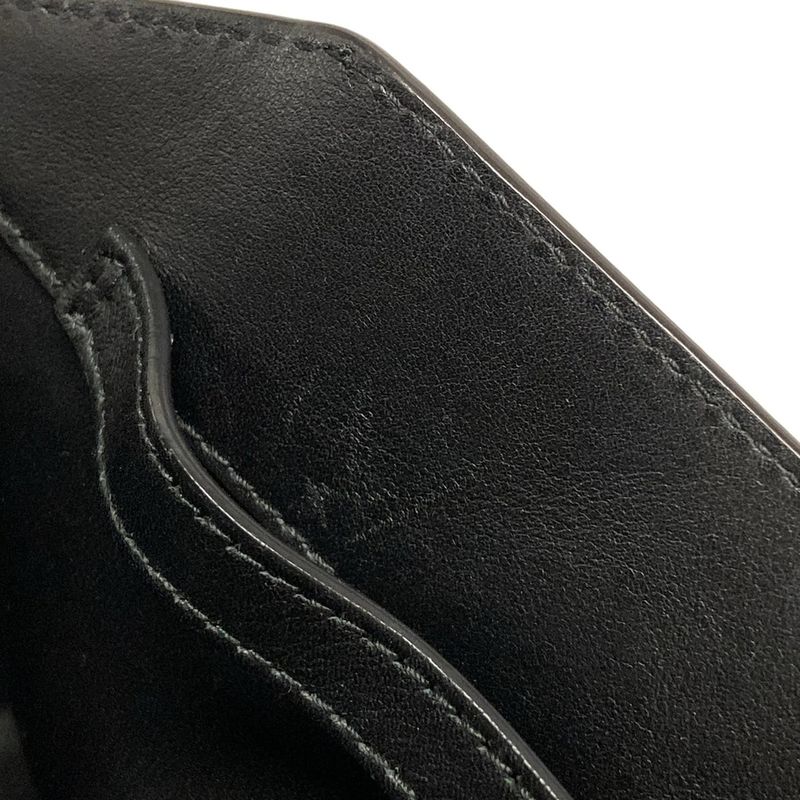 Cartier Handbag Garland De Cartier Top Handle Bag Mini Black Leather