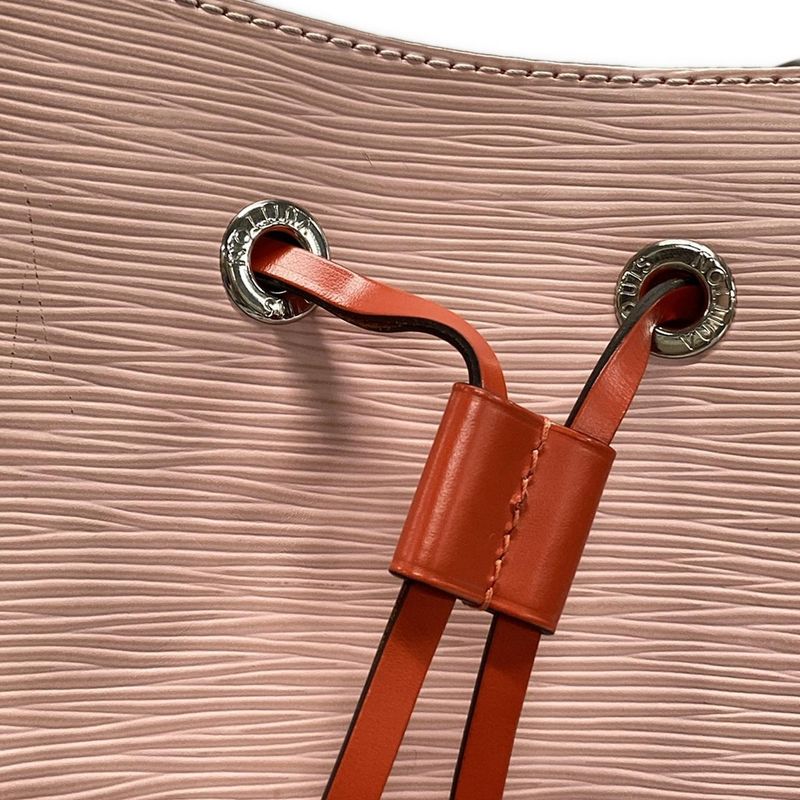 Louis Vuitton Epi Neo-noé Shoulder Bag M54370 Rose Ballerine Leather Cowhide