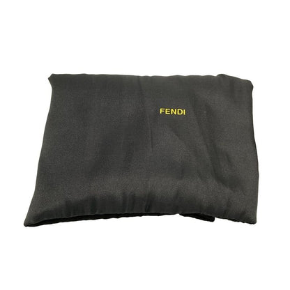 Fendi Handbag Mamma Bucket/zucchino Pattern 8br180 Beige And Dark Brown Mini