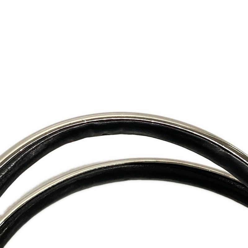 Dior/christian Dior Tote Bag - Black Leather